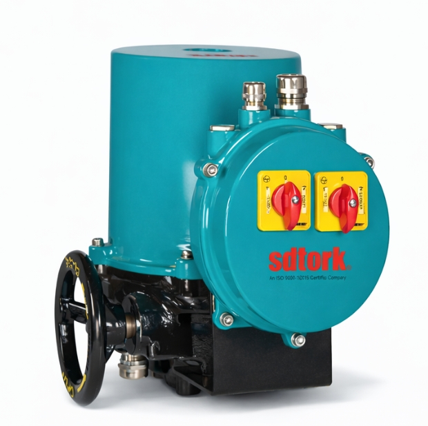 SD-1001-06 / 12.5 / 25 Actuator with Local Control Station (LCS)